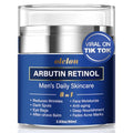8-in-1 Face Cream for Men, mens face moisturizer with Alpha Arbutin, Retinol, Collagen and Hyaluronic Acid, Anti-Aging Face Cream for Men, Eye Bags Treatment & Wrinkle Cream 2.03oz