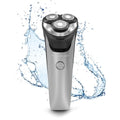 Members Only Electric Razor for Men, Lithium Metallic Cordless 3 Heads Rotary Shaver, Precision Trimming, Close Shave with Built-in Pop-up Trimmer, IPX6 Waterproof, USB Rechargeable Battery