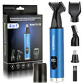 Nose Hair Trimmer for Men, Ear and Nose Hair Trimmer for Women,Sideburn,Eyebrows Hair Trimmer, Electric Facial Hair Remover with LED light display, Rechargeable, Waterproof for Home, Travel Business