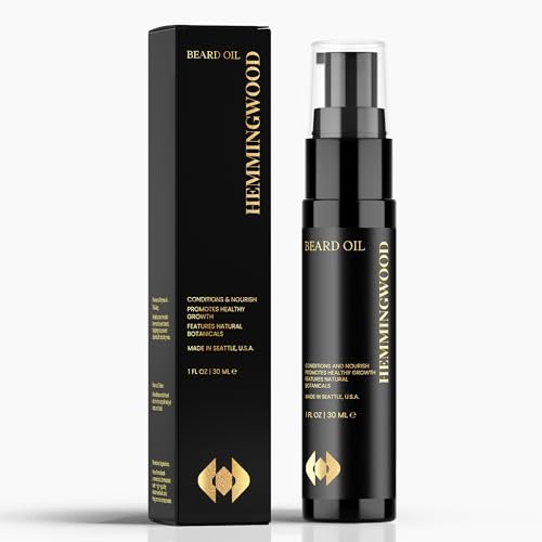 Beard Oil for Men ? Oud, Sandalwood & Cedarwood Scent ? Softens, Nourishes & Reduces Itch ? Lightweight, Non-Greasy Formula with Jojoba & Argan Oil ? Made in USA, 1 fl oz