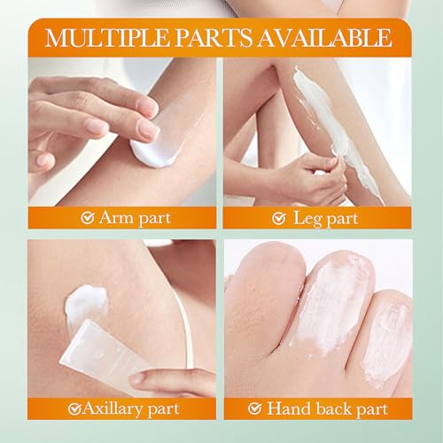 Painless Hair Removal Cream, Private Pubic Hair Remover for Women and Men Depilatory Creams for Body Legs Arms Underarms, Painless Bikini Hair Remover Cream Sensitive Skin Friendly 4.23 Fl Oz