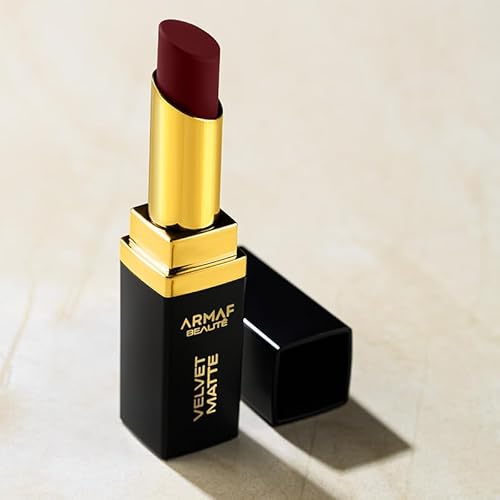 Armaf Beaut? Velvet Matte Bullet Lipstick ? Silky Smooth Texture, Enriched With Shea Butter, Lightweight | Juliette