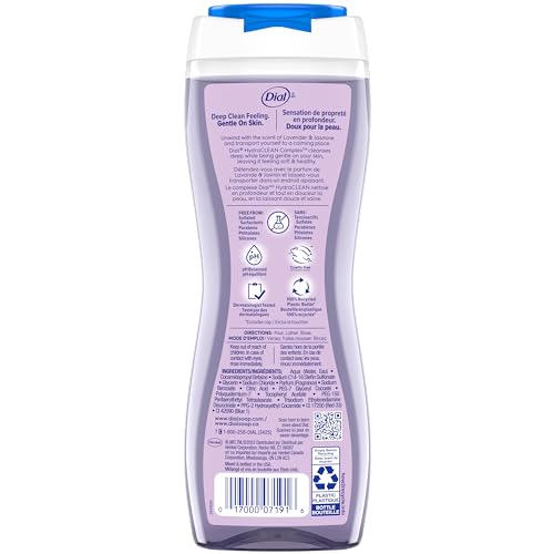 Dial Body Wash, Lavender and Twilight Jasmine, 16 Fl. Oz