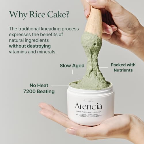 Arencia Glass Skin Care Duo [Korean Rice Mochi Facial Cleanser + Glow Hyssop Overnight Mask Serum]