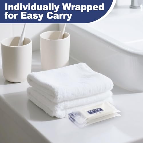 Travel Size Bars Soap in Bulk, Individually Wrapped 0.5 oz Mini Small Body Hand and Face Soaps Toiletries Amenities for Hotel, Shelter/Homeless/Nursing Home/Charity/Motel/Guest Bathroom (30)