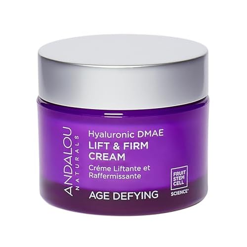 Andalou Naturals Face Crm Lift&Firm Hyaluroni, 1.7 oz