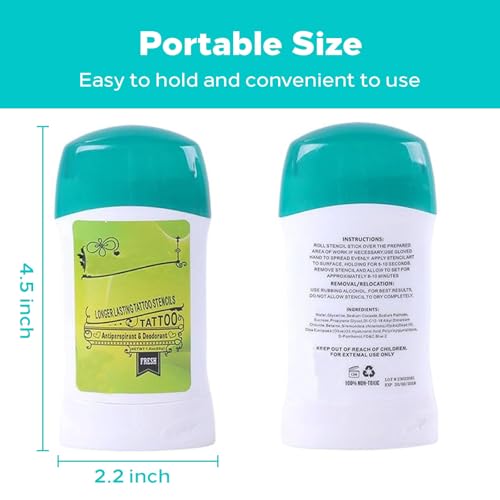 Tattoo Transfer Gel - Usiriy Stencil Stuff Professional Stencil Gel Tattooing Transfer Cream Tattoo Supplies Accessories for Body Art Makeup Artist