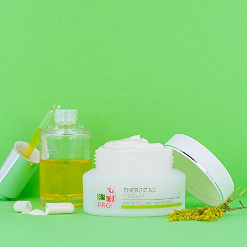 SEBAMED PRO! Energizing Cream - Probiotic Care Complex with Bud Extract from Beech Trees - Contains Hydroxyproline which Helps Build Collagen and Elastin in the Skin