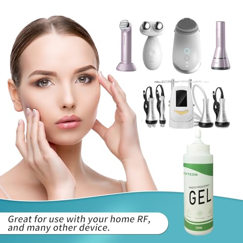 Hydrating Radio Frequency Gel for Facial Body Skin Care Machine, Microcurrent Conductive Gel for Body Sculpting