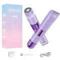 Women Trimmer for Pubic Hair, Womens Shaver for Pubic Hair, Waterproof Painless Bikini Trimmer Electric Razor for Women Teen Girl Gifts, Purple