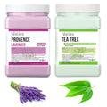 Lavender & Tea Tree Peel-Off Jelly Mask Set - Hydration, Oil Control, Smoothing - Facial Skin Care for Gift for Women, Men