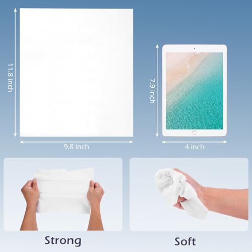 Travel Pack Disposable Face Towel, Individually Packed Each Re-sealable Bag Contains 5 Dry Towels, Makeup Remove and Face Wash, Business Trip, Camping, Fitness, Yoga (5 Pack, 25 Towels)