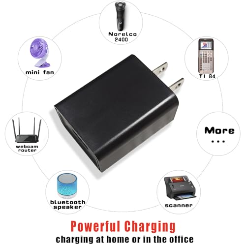 5V USB Charger Replacement for Philips Norelco Shaver 2400 3600 3900 Norelco Multigroom Series 5000 7000 OneBlade QP2724 Electric Trimmer and Shaver USB Adapter Charging Block