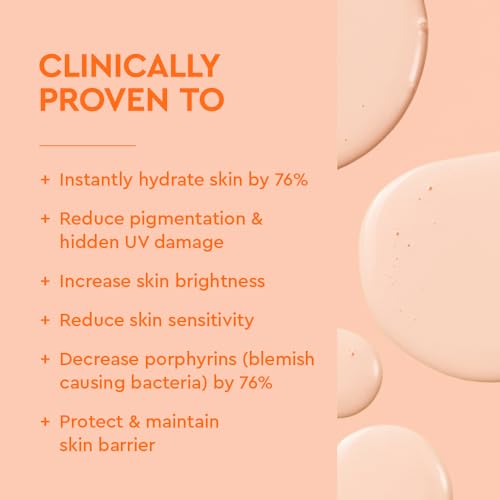 BYOMA SPF 30 Face Fluid - Ultra-Lightweight Facial Sunscreen for All Skin Tones - Luminous Glow, No White Cast - SPF Moisturizer Strengthens Skin Barrier - 1.69 fl.oz