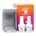 Gelish Ombre Coat Intro Kit ? LED Light, Top Coat & Sealer ? Easy DIY or Salon Use, Long-Lasting Dip Powder Nail Kit, Fast Curing, No Mess Application, Professional Nail Kit