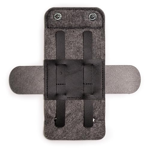 Henson Shaving The Razor Case - Vegan Leather and Merino Wool