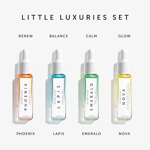 HERBIVORE Minis Gift Set | Best Sellers Skincare Collection Plant-based, Vegan, Cruelty-free