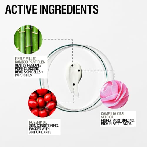 Grown Alchemist Polishing Exfoliant. Gentle Face Smoothing with Pink Grapefruit & Glucomannan Extract, 75mL