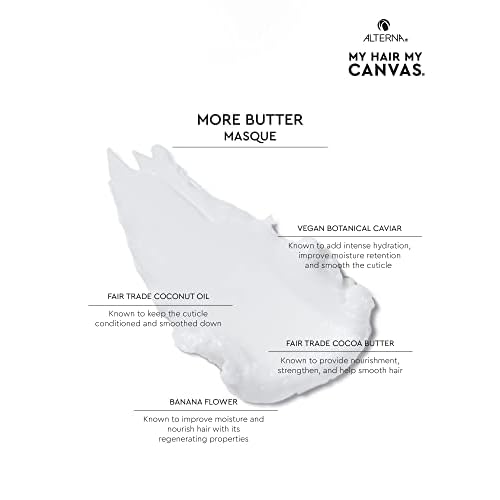 My Hair. My Canvas. More Butter Vegan Hair Masque