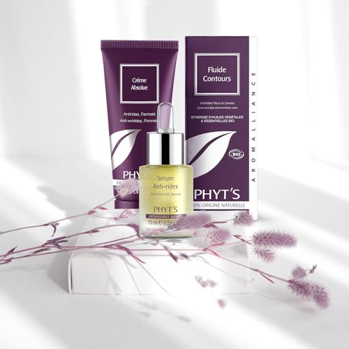 Phyts Absolute Cream - Anti-Ageing Face Moisturizer with Lemon and Lavandin Essential Oils - Face Cream Reduces Wrinkles and Firms Skin - 1.4 oz