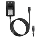 5V Charger Replacement for Meridian Grooming Electric Shaver Trimmer with Cleaning Brush AC/DC Charging Cable Power Supply Adapter Black
