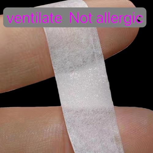 Makeup Tape, Beginner Facial Practice Makeup Tape, Eye Shadow Eyeliner Styling Tape, Eyelash Growth, Eyelash Extension Strap, Makeup Artist Essentials Makeup Tape, 66 Feet Length*2 Circles