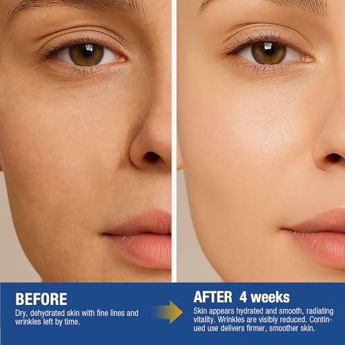 Face Moisturizer Retinol Cream For Face, Anti Aging Face Cream, Day-Night Neck Cream With Hyaluronic Acid, Wrinkle Cream For Women