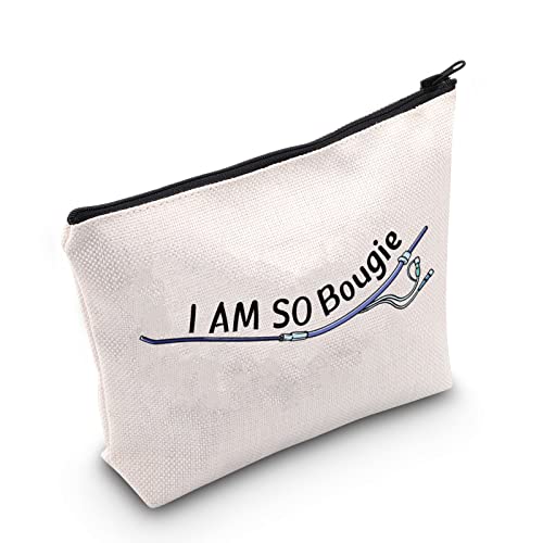 POFULL CRNA Gift Future CRNA Gift I am So Bougie Cosmetic Bag CRNA Graduation Gift (I am So bag)
