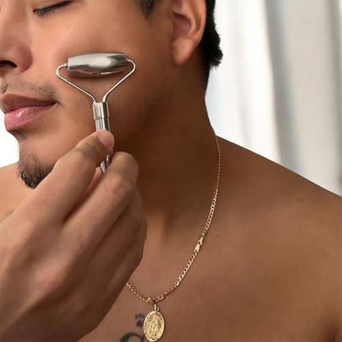 Stainless Steel Gua sha & Facial Roller Set- Facial Massage Tools for Face & Skincare Routine-Serene & Co.