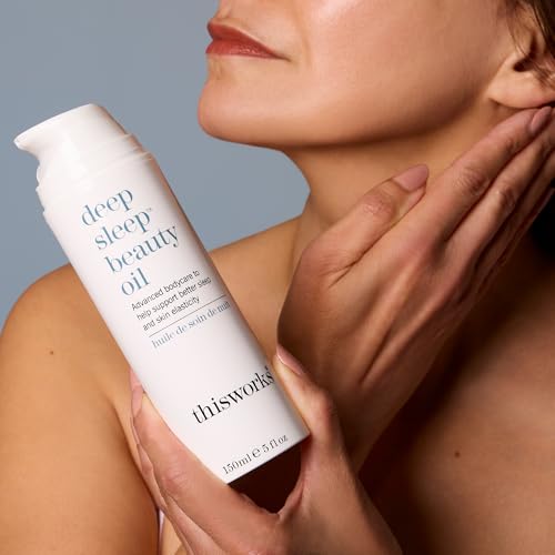 THISWORKS Deep Sleep Beauty Oil ? Clinically Proven Nighttime Treatment with Bakuchiol & Botanical Oils, Improves Skin Elasticity & Barrier Function, 5 Fl Oz