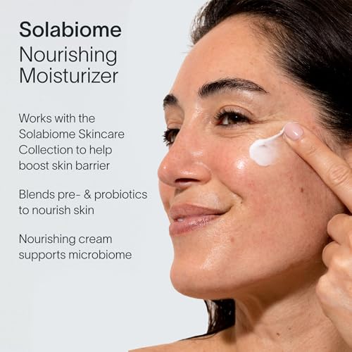 Solawave Probiotic Korean Cloud Cream Moisturizer with Peptides & Hyaluronic Acid | Solabiome Prebiotic Barrier Boosting Complex ? Skincare for Aging & Dryness, 1.7 Oz. (Pack of 2)