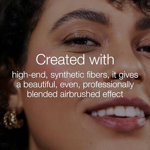RMS Beauty Skin2Skin Vegan Makeup Brush ? Soft, Durable Cruelty-Free Brush for Flawless Foundation, Concealer, Eyeshadow, Blush & Brow Application