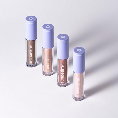 Gloweye Liquid Eyeshadow - Highly Pigmented Shimmer Eyeshadow - Intense Color Payoff and Long-Lasting Wear - 02 Sunny Bronze - 0.084 oz