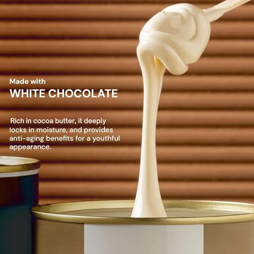 Raaga Professional White Chocolate Liposoluble Body Wax | Soft Wax for Hair Removal | Gently Removes Unwanted Hair & Tan | Nourishes & Hydrates Skin | For Dry Skin | 27.05 Fl Oz/800ml