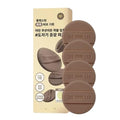 THE TOOL LAB Long-lasting Glow Tension Puff 4P Set, Rubycell Cushion Foundation Puffs for Moisturizing Coverage, Liquid Foundation Makeup Sponges, Korean Makeup (4P, 2.1 inch, Round)