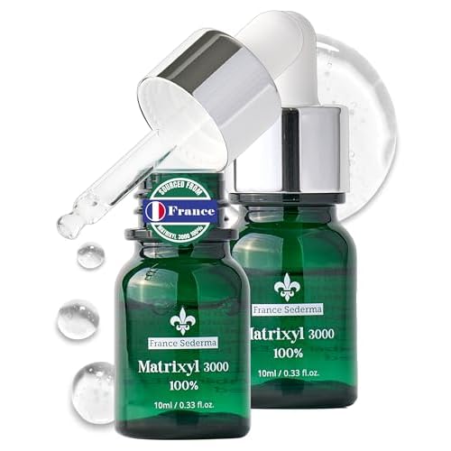 Matrixyl 3000 Peptide Serum [2-Pack Value] (10ml x 2) ? Sederma France Firming Ampoule, DIY Mix-In Booster, Pure Peptide Complex Anti-Aging, Collagen Boosting Wrinkle Treatment