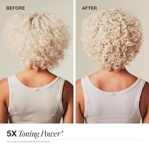Paul Mitchell Platinum Plus Deep Violet Shampoo, Banishes Brass + Intensely Tones, Ideal for Blonde, Highlighted, Gray or Silver Hair