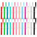 24Pcs Glass Nail File with Case, Double Sided Finger Nail Files Crystal Professional Fingernail Files Set Manicure Women Care for Natural, Pedicure, Artificial, Fake Nails