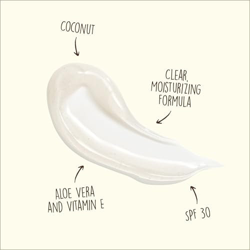 Sun Bum SPF 30 Sunscreen Coconut Lip Balm Sunscreen - Broad Spectrum Moisturizing with Aloe & Vitamin E - Hawaii 104 Act Compliant (Made Without Octinoxate & Oxybenzone) - 0.5 oz