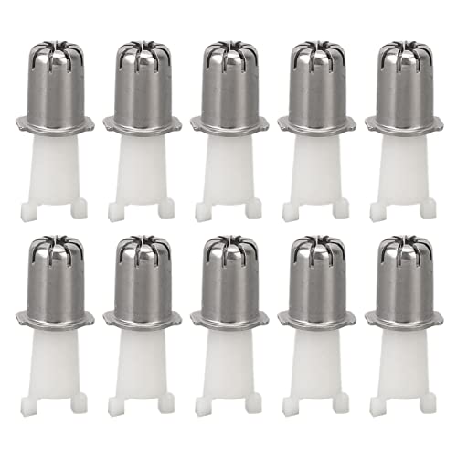Nose Hair Trimmer Head, 10pcs Universal Replacement Clipper Blade Heads, Fitting, Ideal Replacement, Easy Cleaning, Portable Size for Daily Storage and Travel, Wholesale Business