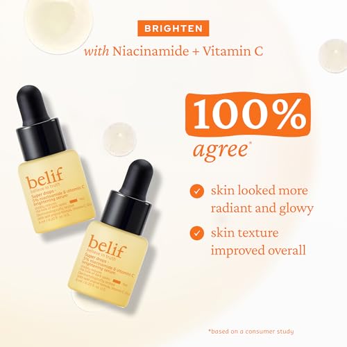 belif Discover Glowing Skin Trial Kit: Firming, Hydrating, Vitamin C Serum, Hyaluronic Acid, 5% Niacinamide, Retinol, Korean Skin Care