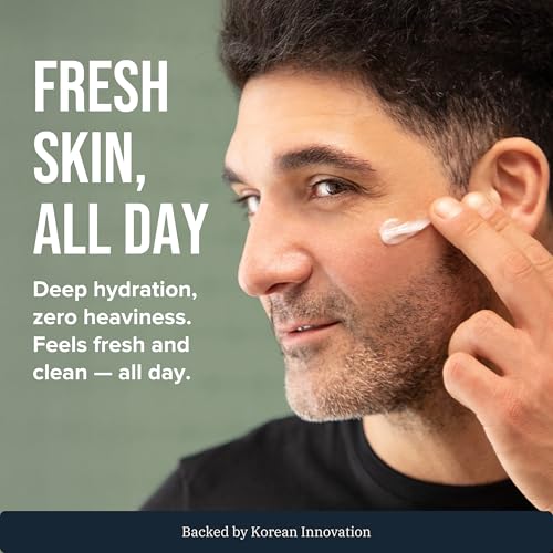 Cardon | Anti-Aging Face Moisturizer for Men | Korean Skincare Facial Lotion | Hydro Boost Gel | Healing Cactus Extract, Reduce Wrinkles, Repair Acne Scars | Ultra Light Face Cream (1 CT)