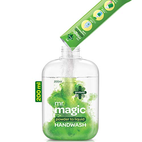 Handwash Refill Mr Magic Powder to Liquid Hand wash Refill Pack with Neem and Aloevera