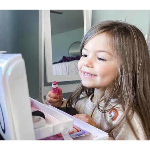 Luna Star Naturals Klee Kids Deluxe Play Makeup Kit. Gentle and Non-Toxic. Made in USA. (Pink Ballet Fairy)
