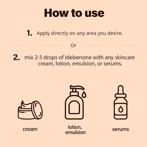 Idebenone Serum 0.33 fl. oz / 10ml / Synthetic Coenzyme Q10