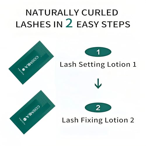 Lash Lift Sachets Refills ? Made in Japan ? Gentle & Nourishing Formula ? For Home & Professional Use ? Long-Lasting Curl Up to 6 Weeks ? Lotions for Lash Lift ? 5 Uses, Individually Packaged
