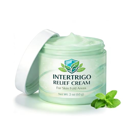 Intertrigo Cream - Intertrigo Barrier Cream With Zinc Oxide & Undecylenic Acid, Helps Support Skin Comfort, Reduce Moisture & Friction - 2 Oz (1, 1)