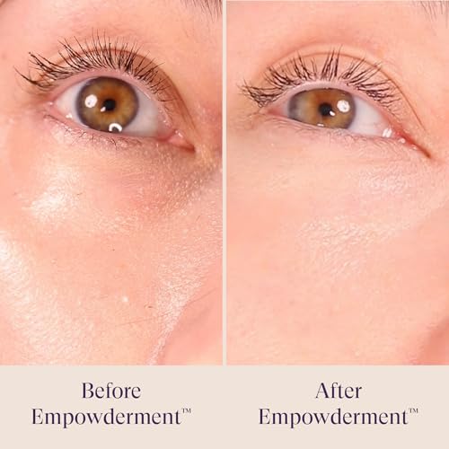 Fi?ra Empowderment¢â Finishing Powder, Talc-Free Blurring & Soft-Matte Setting Powder for Mature Skin, Pore & Fine-Line Smoothing, Lightweight Instant Retouching Formula, Light Shade, 0.2 OZ