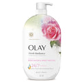 Olay Body Wash for Women, Fresh Radiance, 24/7 Skin-Loving Freshness, Visibly Radiant, Plant Based Cleansers, Vitamin B3 & Antioxidant Blend, All Skin Types, Rose Water & Sweet Nectar Scent, 35 fl oz