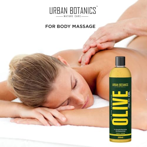 UrbanBotanics¢ç Pure Cold Pressed Olive Oil For Hair and Skin, 250ml